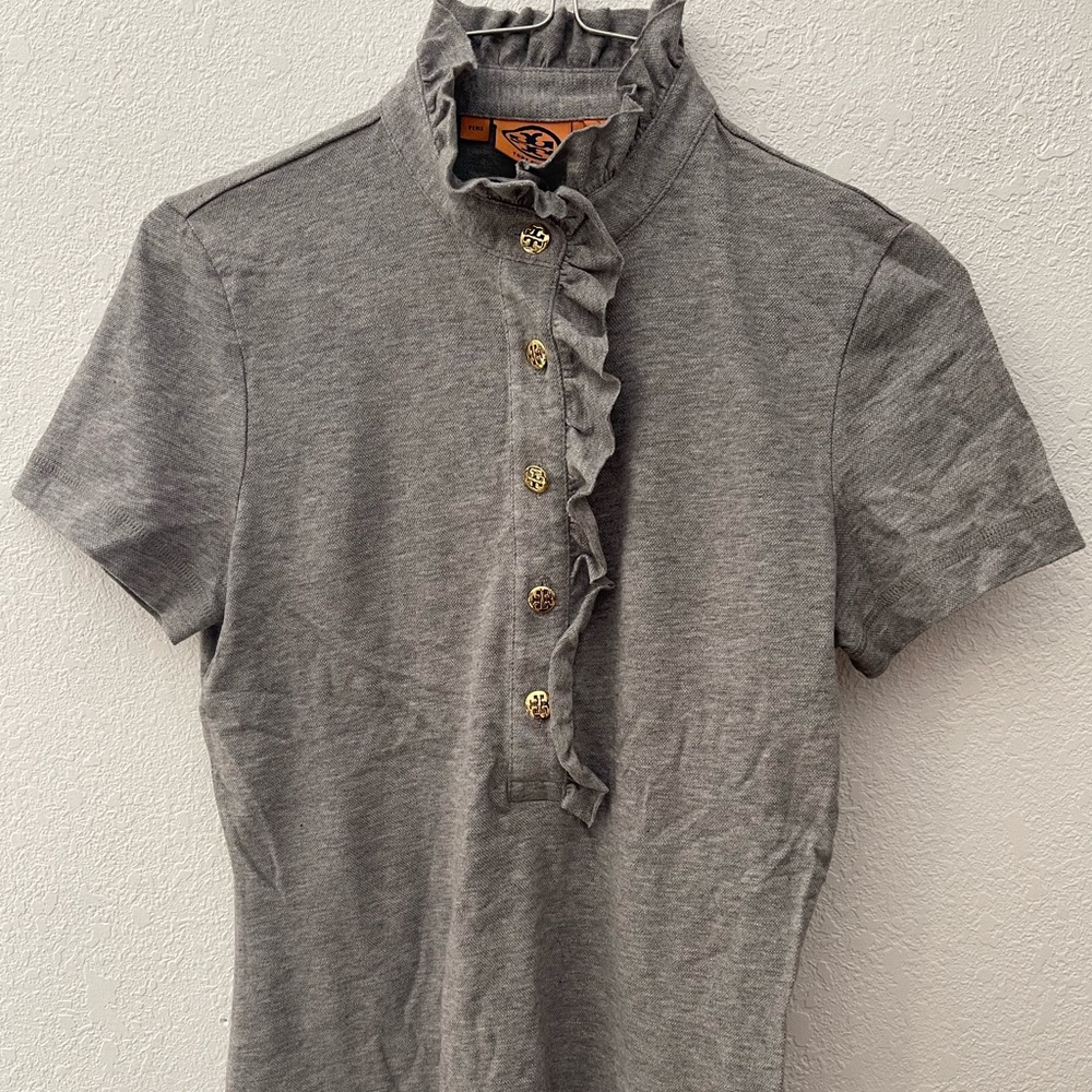 Tory Burch Grey Top